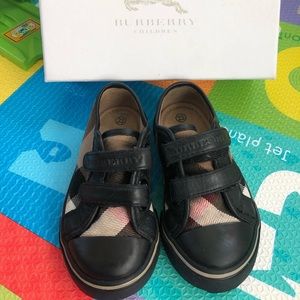 Toddler burberry shoes.